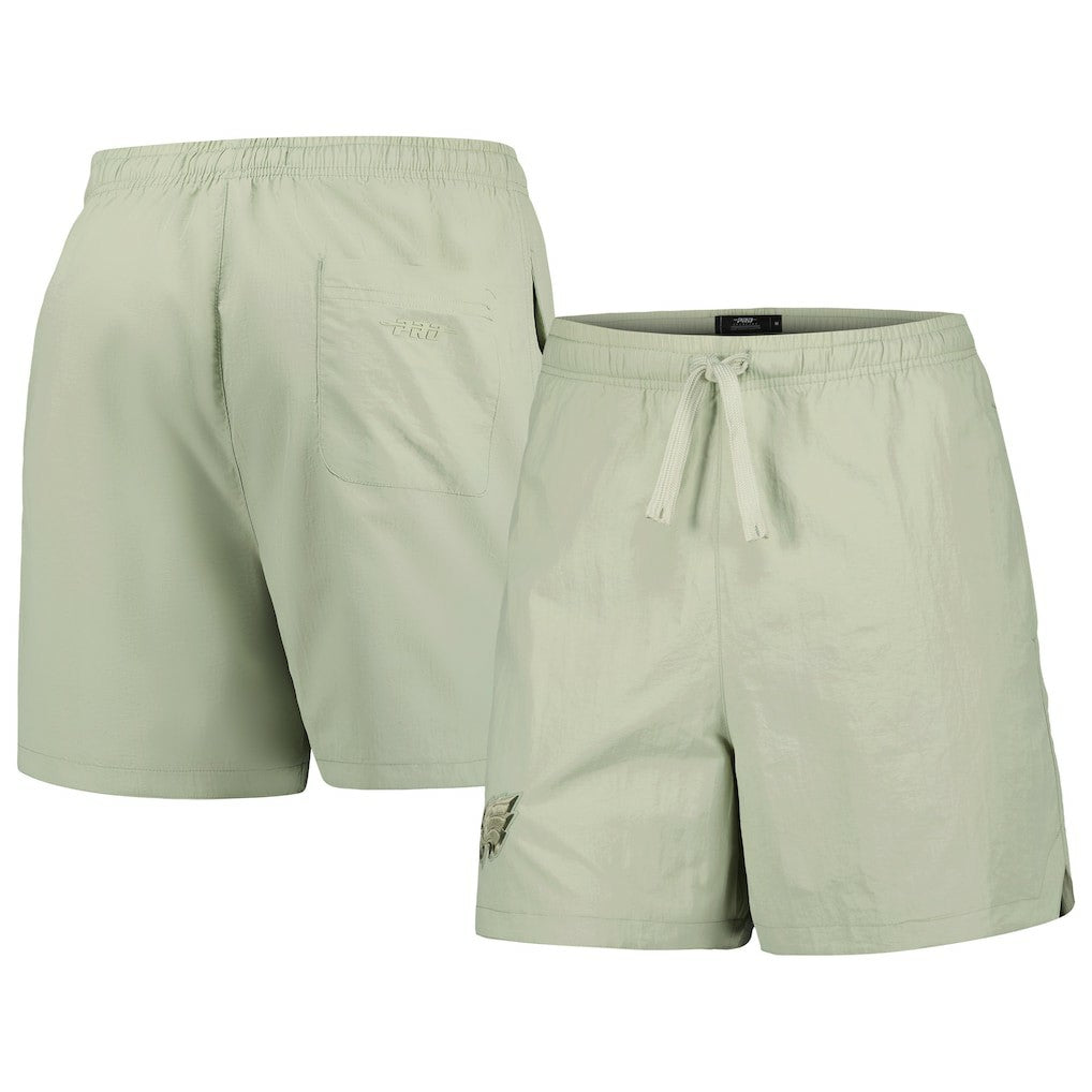 Philadelphia Eagles Pro Standard Neutrals 2.0 Woven Shorts Light Green - NFL