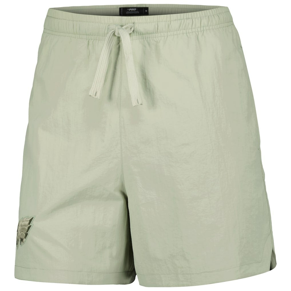 Philadelphia Eagles Pro Standard Neutrals 2.0 Woven Shorts Light Green - NFL