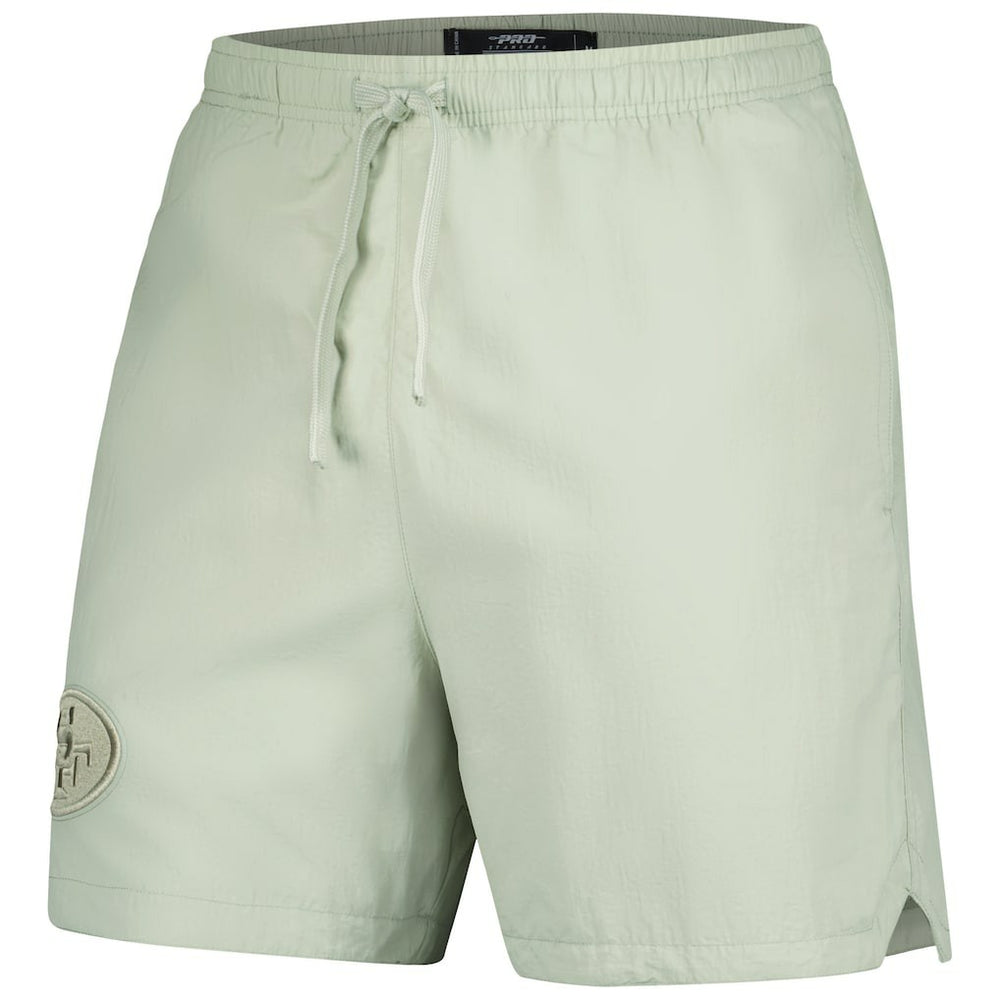 San Francisco 49ers Pro Standard Neutrals 2.0 Woven Shorts Light Green - NFL