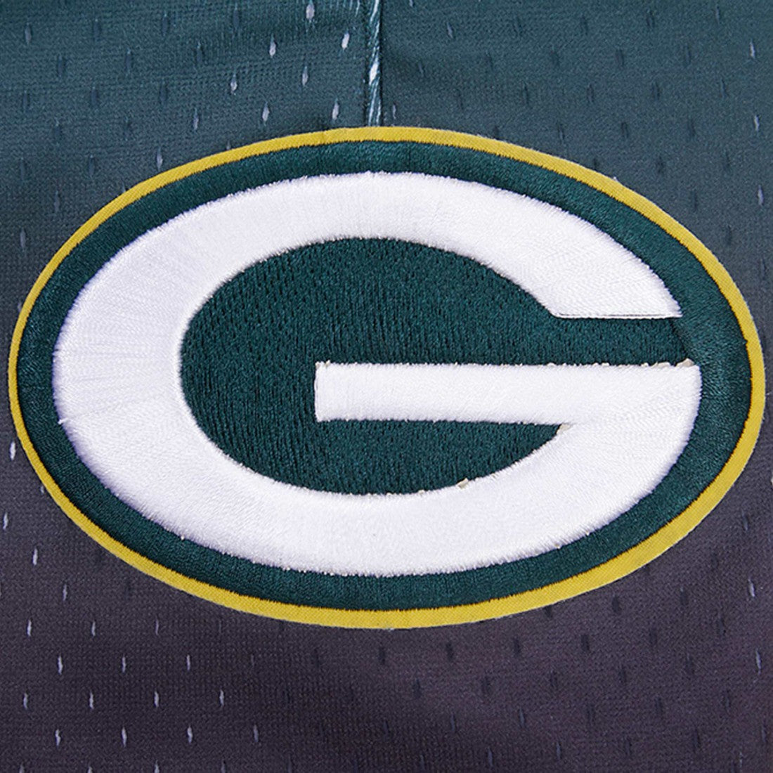 Green Bay Packers Pro Standard Ombre Mesh Shorts Black/Green - NFL