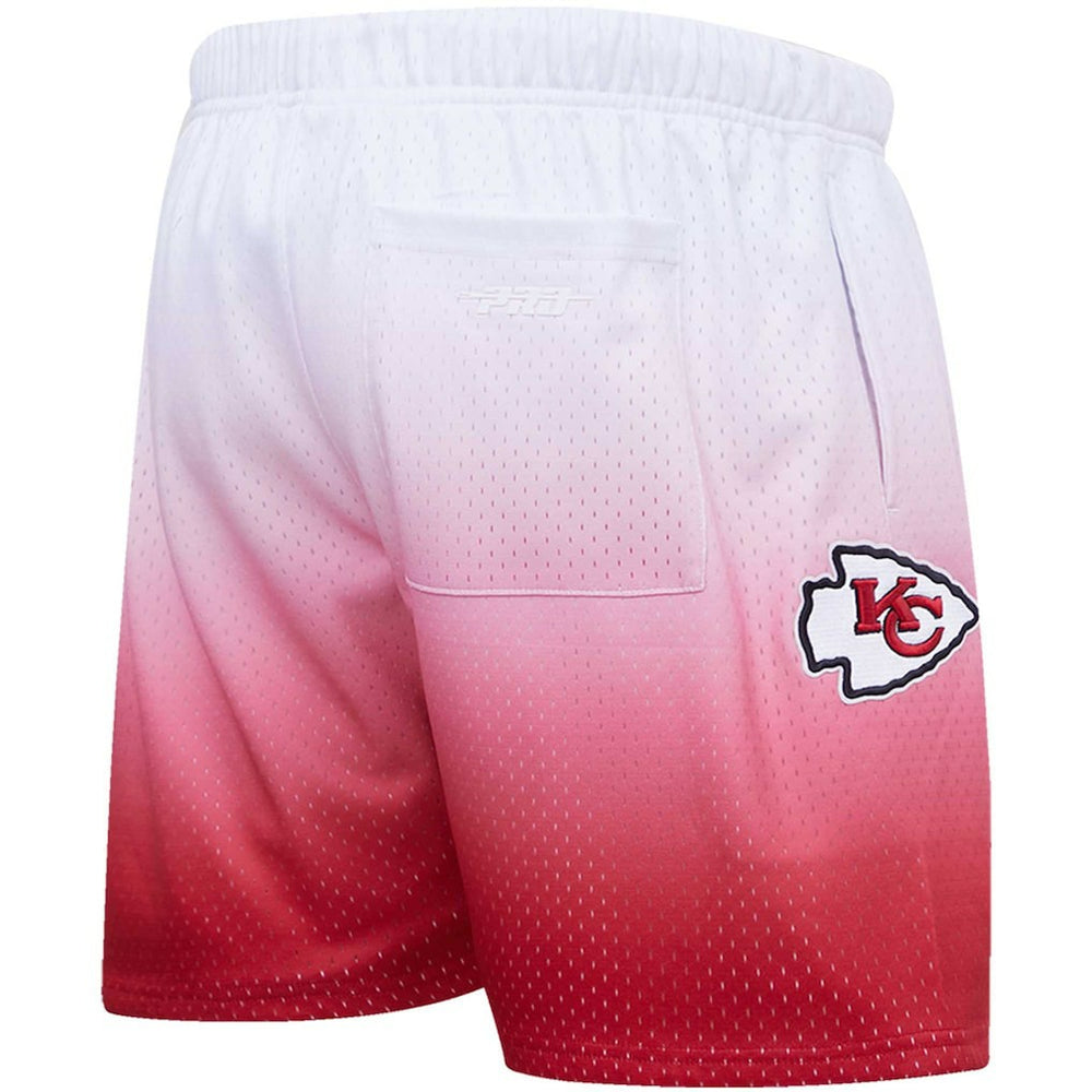 Kansas City Chiefs Pro Standard Ombre Mesh Shorts Red/White - NFL