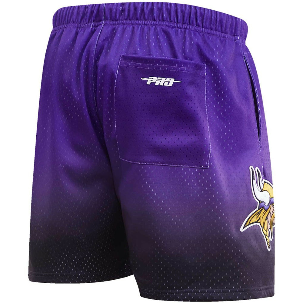 Minnesota Vikings Pro Standard Ombre Mesh Shorts Black/Purple - NFL