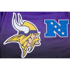 Minnesota Vikings Pro Standard Ombre Mesh Shorts Black/Purple - NFL