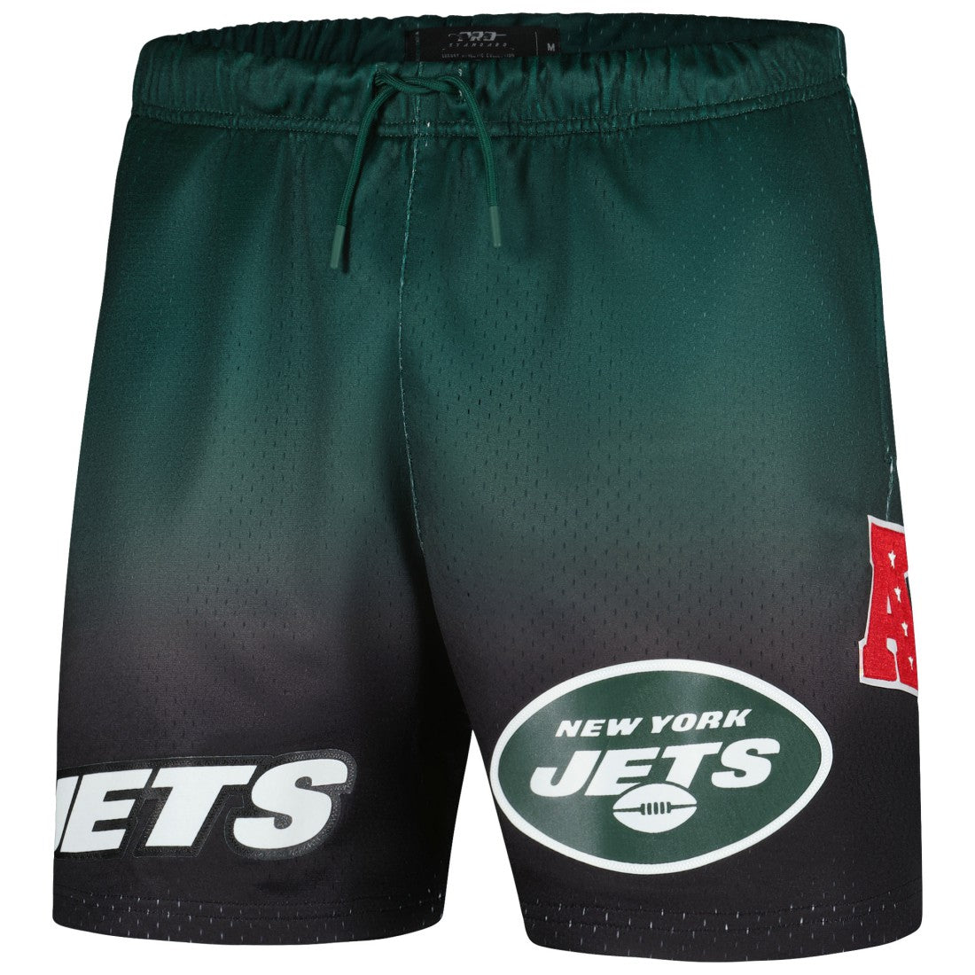 New York Jets Pro Standard Ombre Mesh Shorts Black/Green - NFL