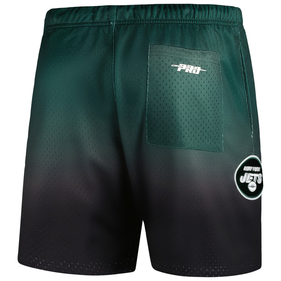 New York Jets Pro Standard Ombre Mesh Shorts Black/Green - NFL