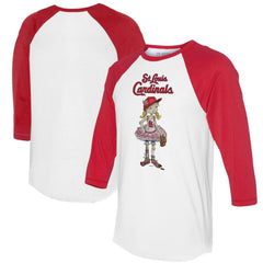 St. Louis Cardinals Tiny Turnip Women's Babes 3/4-Sleeve Raglan T-Shirt Near Me