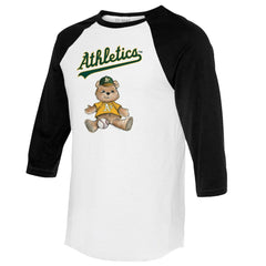 Athletics Tiny Turnip Women's Teddy Boy 3/4-Sleeve Raglan T-Shirt On Sale