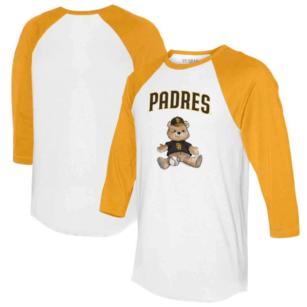 San Diego Padres Tiny Turnip Women's Teddy Boy 3/4-Sleeve Raglan T-Shirt Near Me