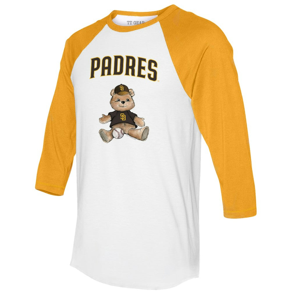 San Diego Padres Tiny Turnip Women's Teddy Boy 3/4-Sleeve Raglan T-Shirt Near Me