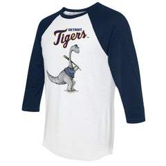 Detroit Tigers Tiny Turnip Women's Bronto 3/4-Sleeve Raglan T-Shirt for sale