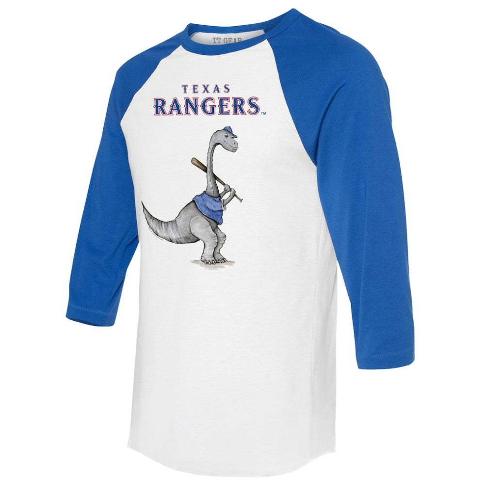 Texas Rangers Tiny Turnip Women's Bronto 3/4-Sleeve Raglan T-Shirt for sale
