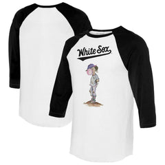 Chicago White Sox Tiny Turnip Women's Bubbles 3/4-Sleeve Raglan T-Shirt Sale