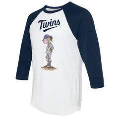 Minnesota Twins Tiny Turnip Women's Bubbles 3/4-Sleeve Raglan T-Shirt Online