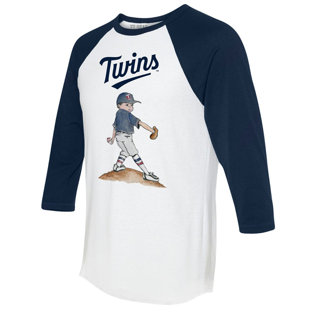 Minnesota Twins Tiny Turnip Women's Clemente 3/4-Sleeve Raglan T-Shirt Near Me