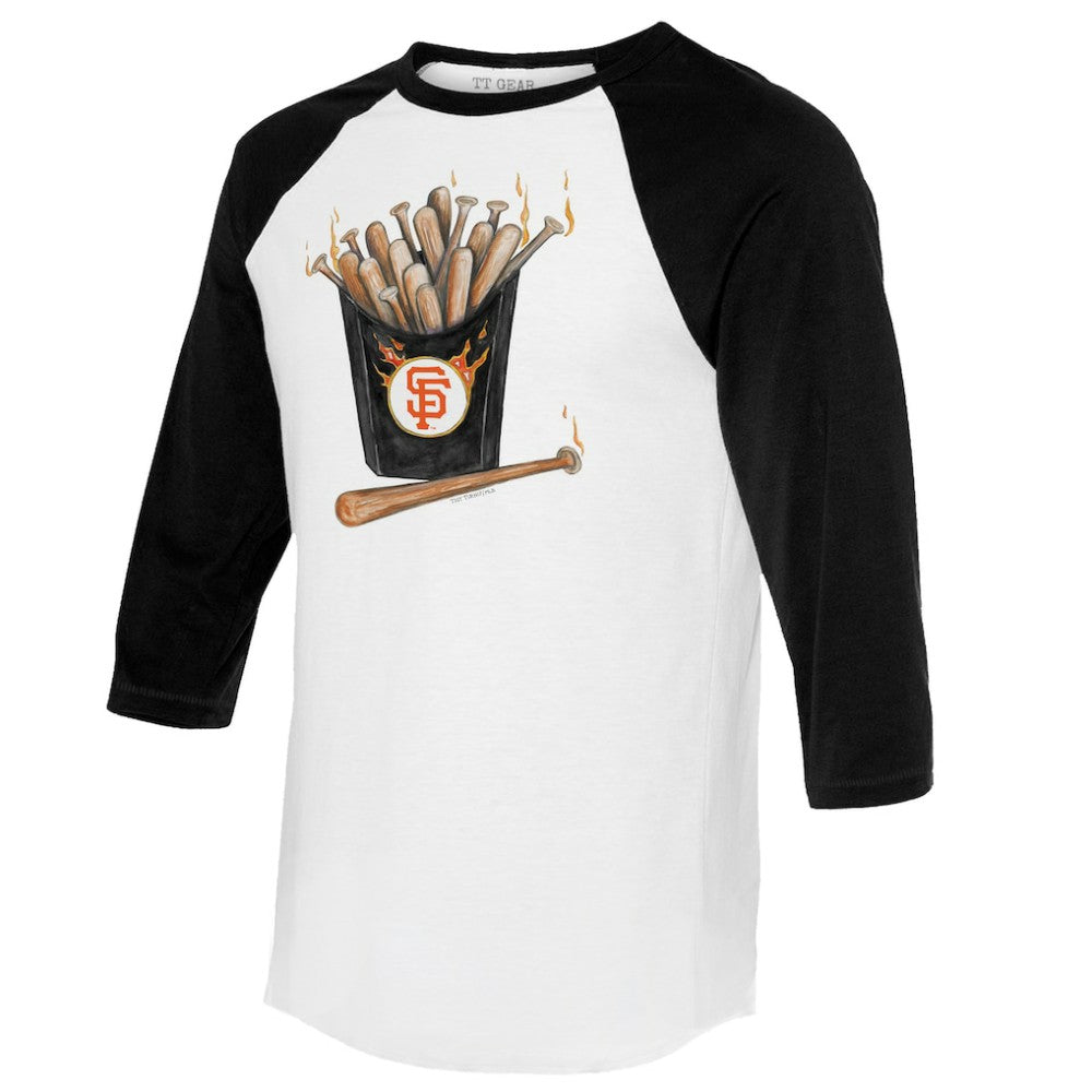 San Francisco Giants Tiny Turnip Women's Hot Bats 3/4-Sleeve Raglan T-Shirt Near Me