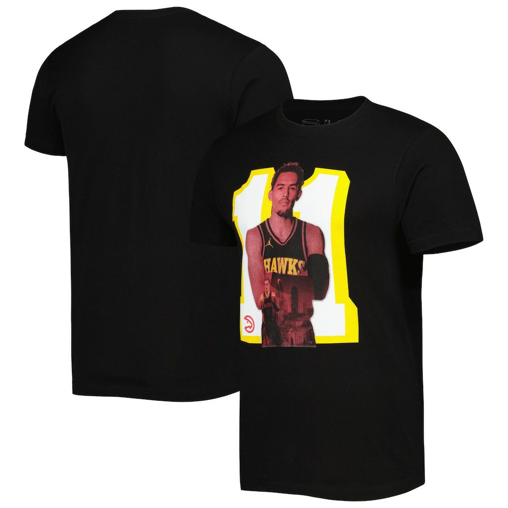 NBA - Trae Young Atlanta Hawks Stadium Essentials Player Metro T-Shirt - Black