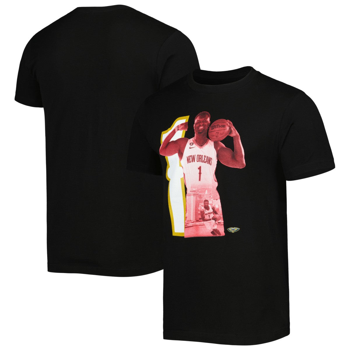 NBA - Zion Williamson New Orleans Pelicans Stadium Essentials Player Metro T-Shirt - Black