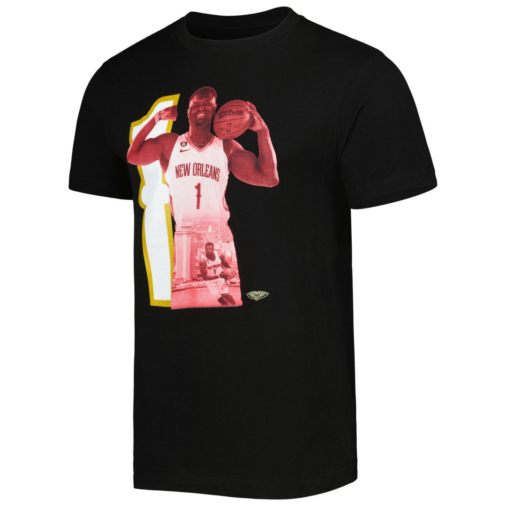 NBA - Zion Williamson New Orleans Pelicans Stadium Essentials Player Metro T-Shirt - Black