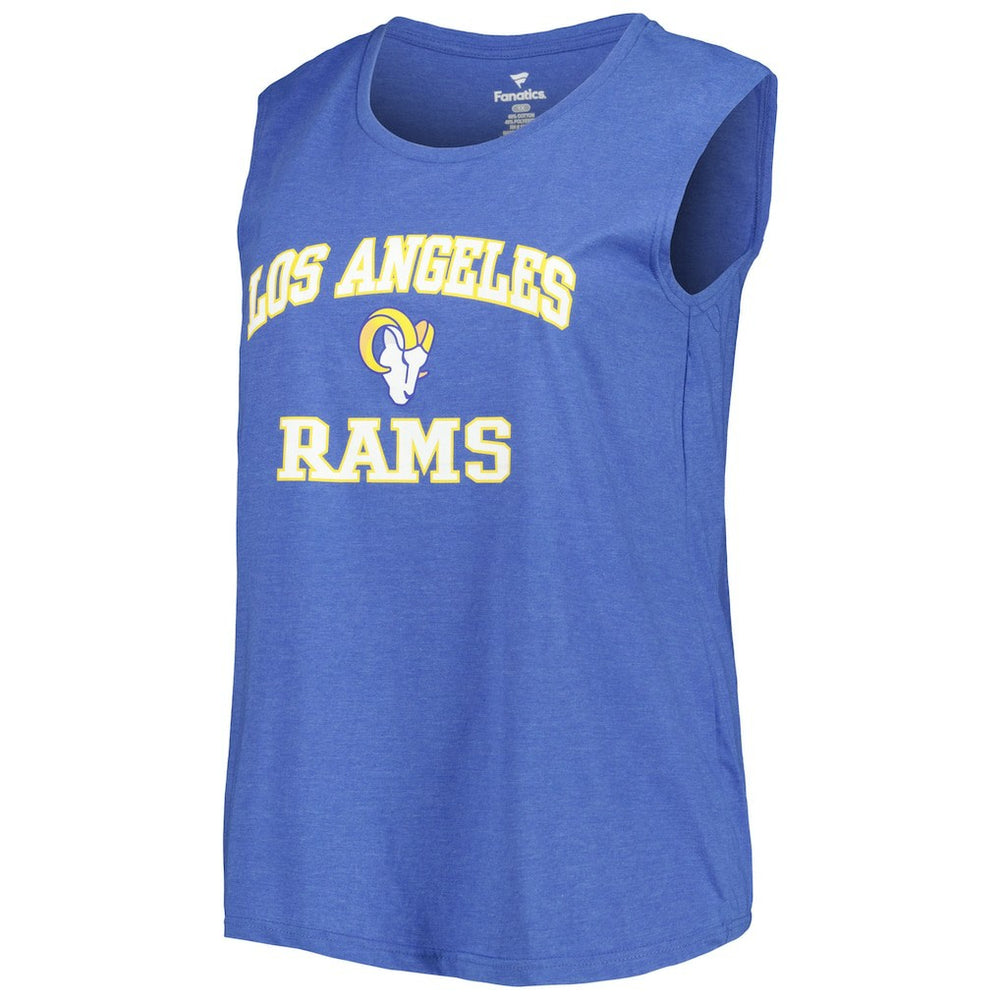 Los Angeles Rams Women's Plus Size Tank Top Royal - Fanatics
