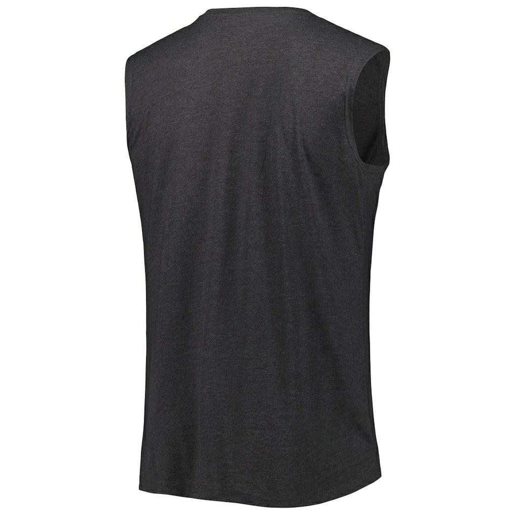New Orleans Saints Women's Plus Size Tank Top Heather Charcoal - Fanatics
