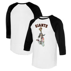 San Francisco Giants Tiny Turnip Women's Jada 3/4-Sleeve Raglan T-Shirt Online