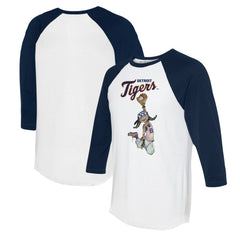 Detroit Tigers Tiny Turnip Women's Jada 3/4-Sleeve Raglan T-Shirt discount