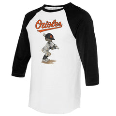 Baltimore Orioles Tiny Turnip Women's James 3/4-Sleeve Raglan T-Shirt Sale
