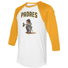 San Diego Padres Tiny Turnip Women's Kate 3/4-Sleeve Raglan T-Shirt Near Me