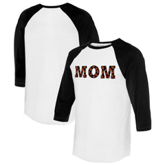San Francisco Giants Tiny Turnip Women's Logo Mom 3/4-Sleeve Raglan T-Shirt discount