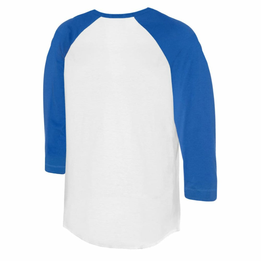 Chicago Cubs Tiny Turnip Women's Logo Mom 3/4-Sleeve Raglan T-Shirt discount