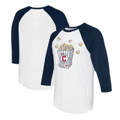 Cleveland Guardians Tiny Turnip Women's Popcorn 3/4-Sleeve Raglan T-Shirt discount