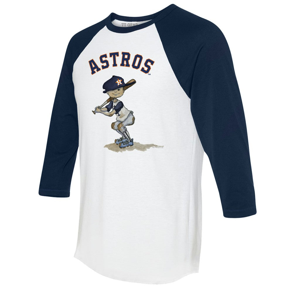 Houston Astros Tiny Turnip Women's Slugger 3/4-Sleeve Raglan T-Shirt Online