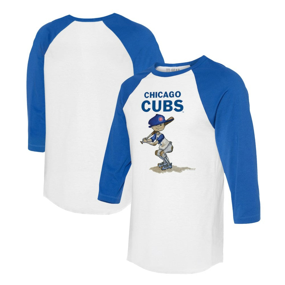 Chicago Cubs Tiny Turnip Women's Slugger 3/4-Sleeve Raglan T-Shirt discount