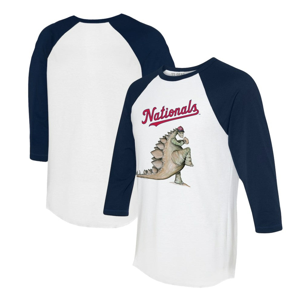 Washington Nationals Tiny Turnip Unisex Stega 3/4-Sleeve Raglan T-Shirt On Sale