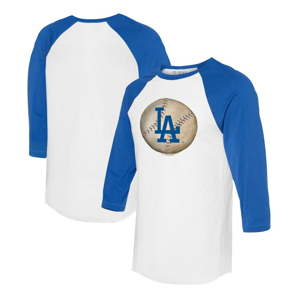 Los Angeles Dodgers Tiny Turnip Unisex Stitched Baseball 3/4-Sleeve Raglan T-Shirt Near Me