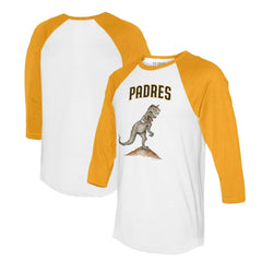 San Diego Padres Tiny Turnip Unisex TT Rex 3/4-Sleeve Raglan T-Shirt Online