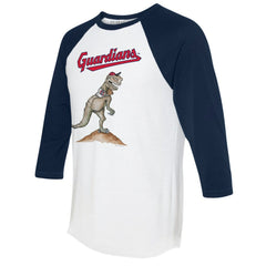 Cleveland Guardians Tiny Turnip Unisex TT Rex 3/4-Sleeve Raglan T-Shirt for sale