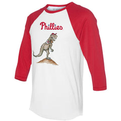 Philadelphia Phillies Tiny Turnip Unisex TT Rex 3/4-Sleeve Raglan T-Shirt Near Me