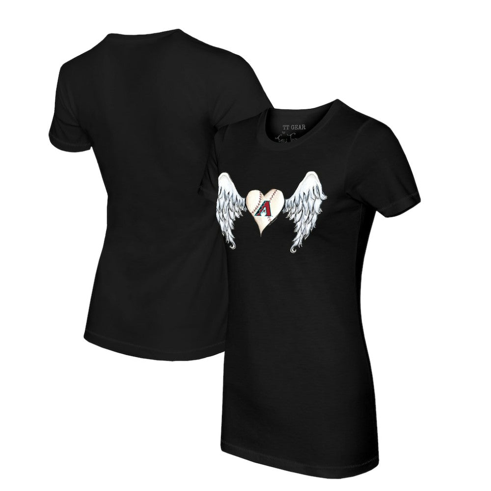Arizona Diamondbacks Tiny Turnip Women's Angel Wings T-Shirt Lifestyle
