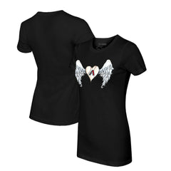 Arizona Diamondbacks Tiny Turnip Women's Angel Wings T-Shirt Lifestyle