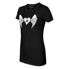 Arizona Diamondbacks Tiny Turnip Women's Angel Wings T-Shirt Lifestyle