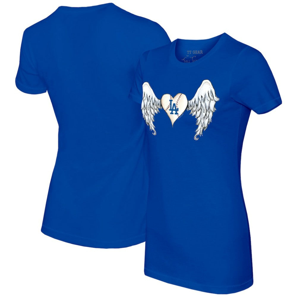 Los Angeles Dodgers Tiny Turnip Women's Angel Wings T-Shirt Near Me