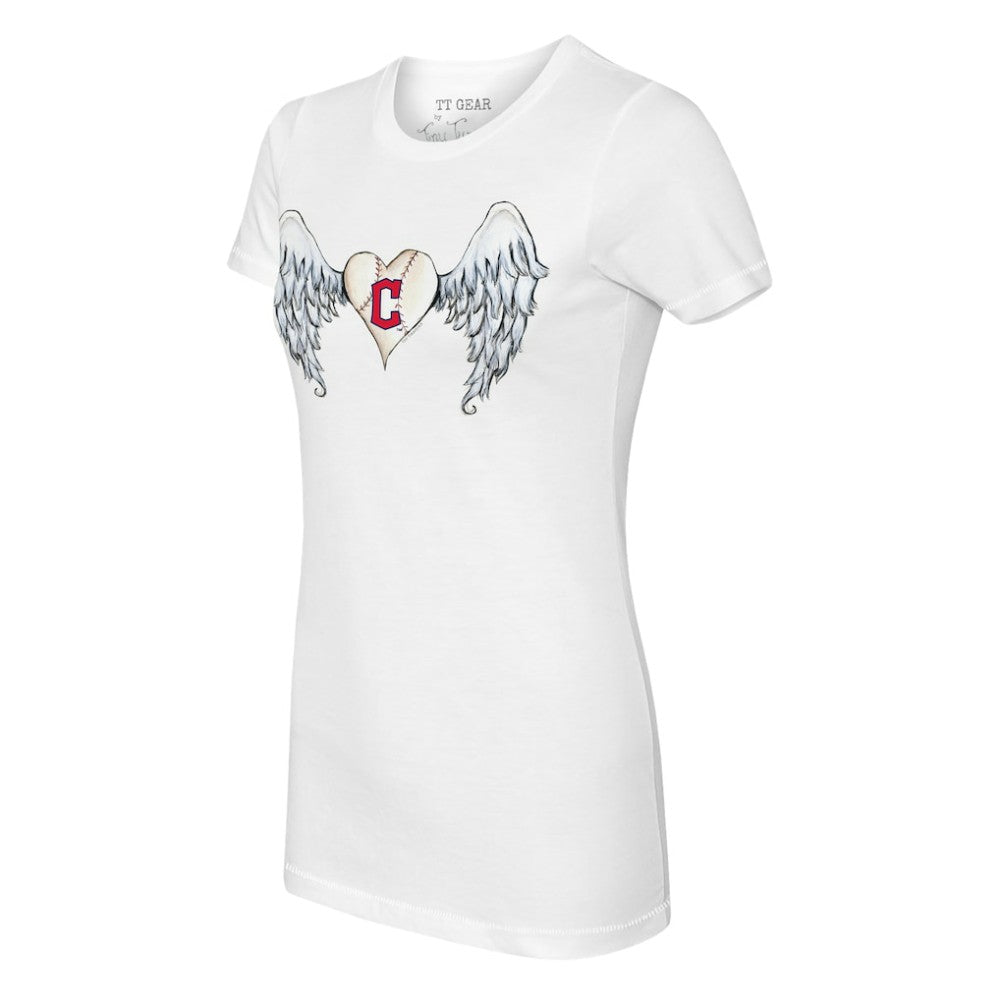 Cleveland Guardians Tiny Turnip Women's Angel Wings T-Shirt discount
