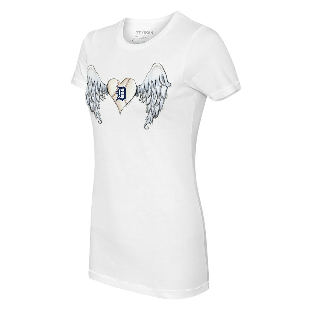 Detroit Tigers Tiny Turnip Women's Angel Wings T-Shirt for sale