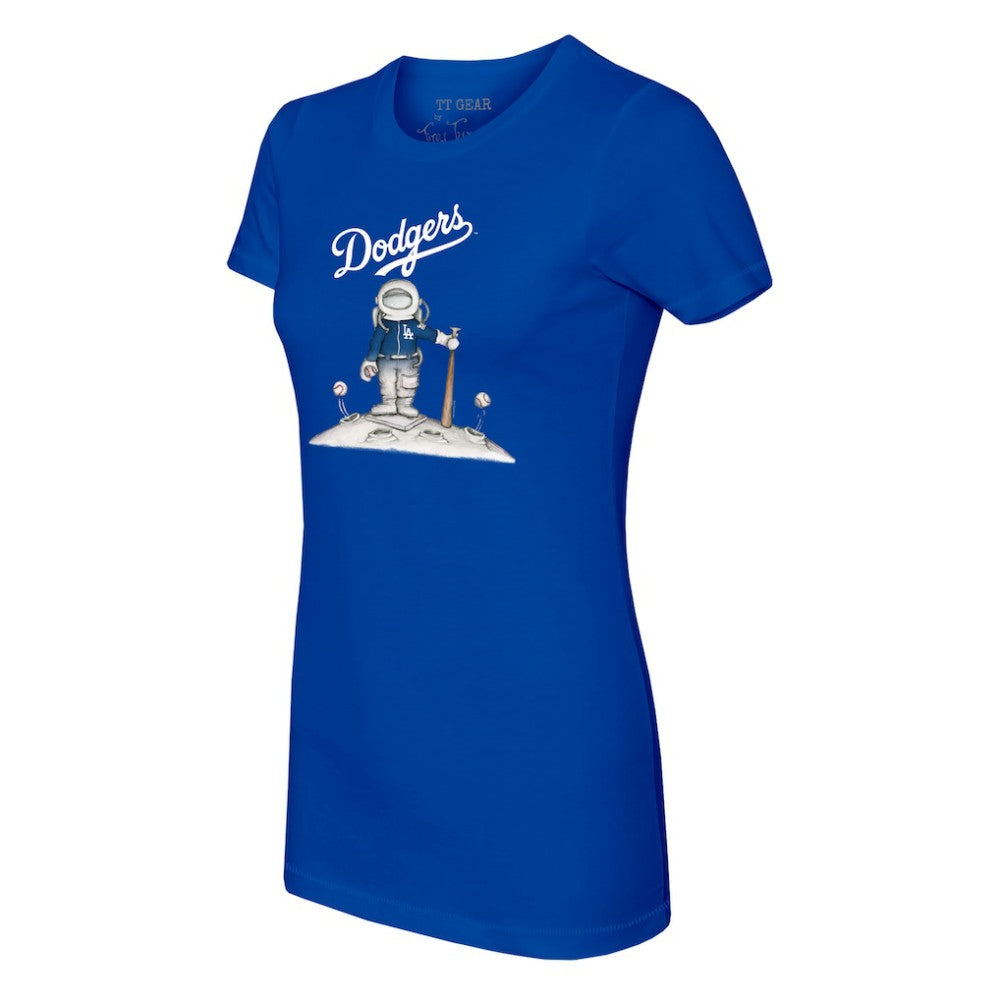 Los Angeles Dodgers Tiny Turnip Women's Astronaut T-Shirt Sale