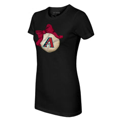 Arizona Diamondbacks Tiny Turnip Women's Baseball Bow T-Shirt Sale