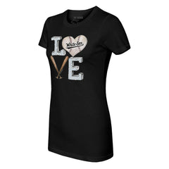 Chicago White Sox Tiny Turnip Women's Baseball Love T-Shirt Near Me