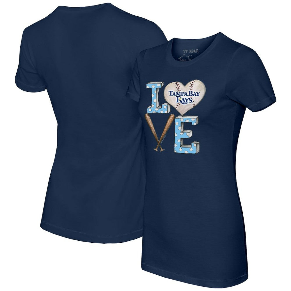 Tampa Bay Rays Tiny Turnip Women's Baseball Love T-Shirt Online
