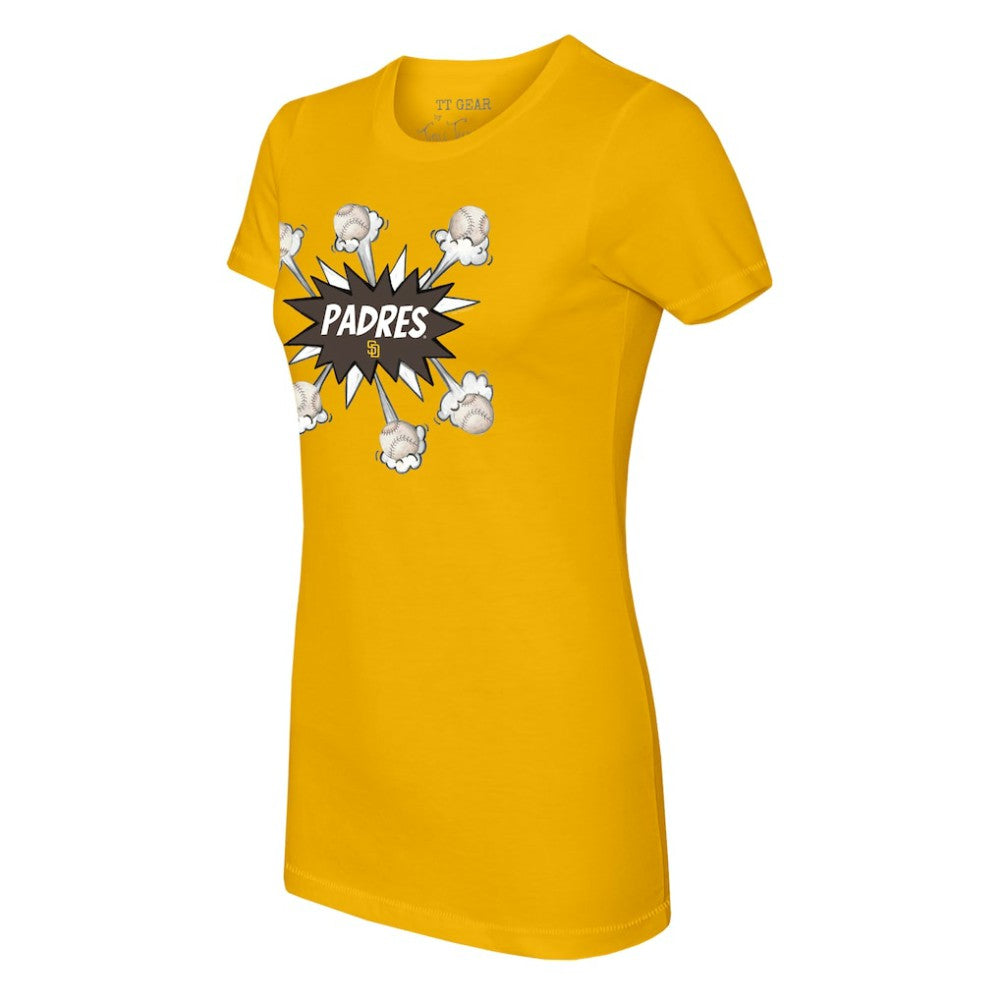 San Diego Padres Tiny Turnip Women's Baseball Pow T-Shirt Sale