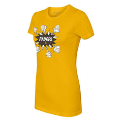 San Diego Padres Tiny Turnip Women's Baseball Pow T-Shirt Sale